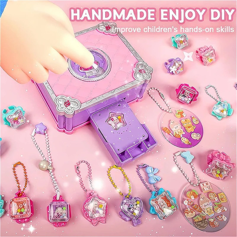 Jewelry Making Machines - Kit Pembuat Stiker 3D DIY Mesin