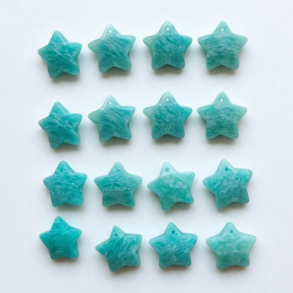 Jewelry Making Amazon - 12pcs Liontin Batu Amazon Alami Cantik