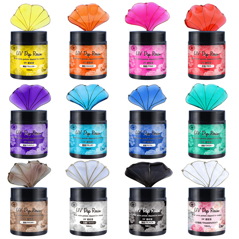 Jewelry Making Uv Resin Kit - UV DIP RESIN UV 40/100ml cairan