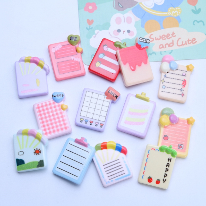 Jewelry Making Notes - 10 Buah Alat Tulis Lucu Resin