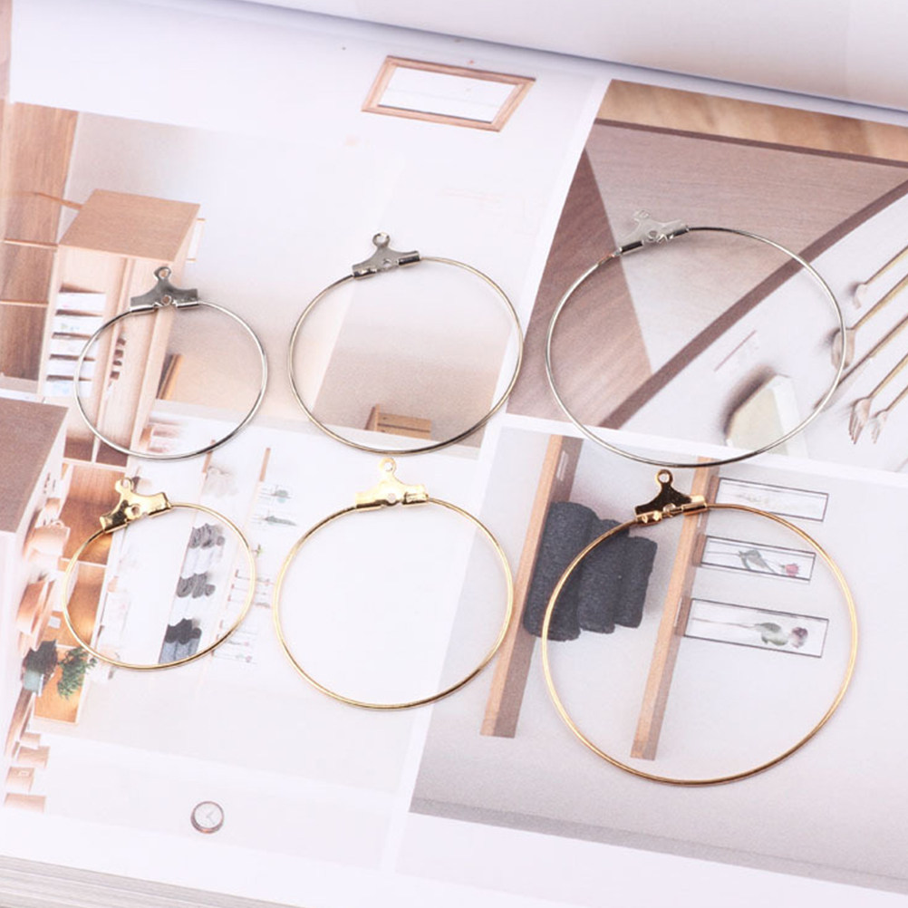Jewelry Making Classes - 20Pcs Anting Tembaga untuk Membuat Perhiasan