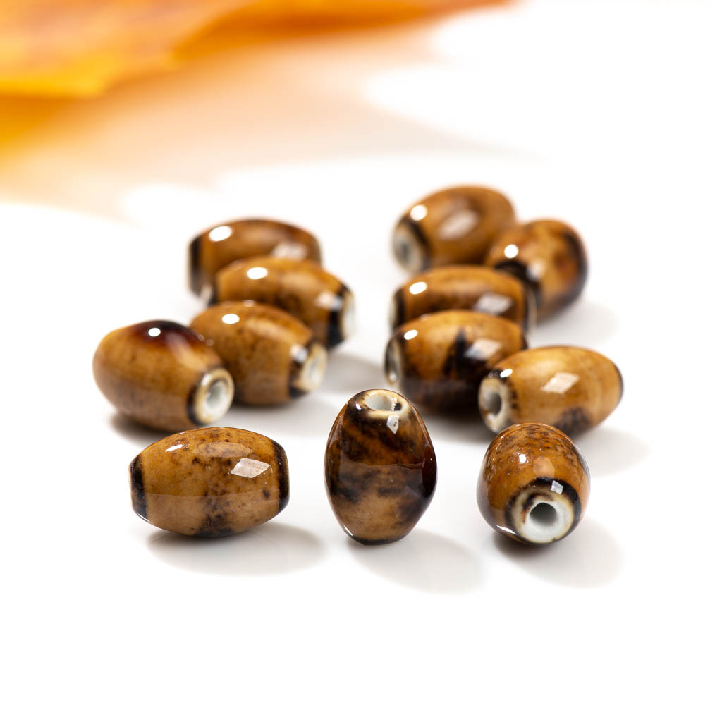 Jewelry Making Amazon - 5 buah 20mm ember keramik manik