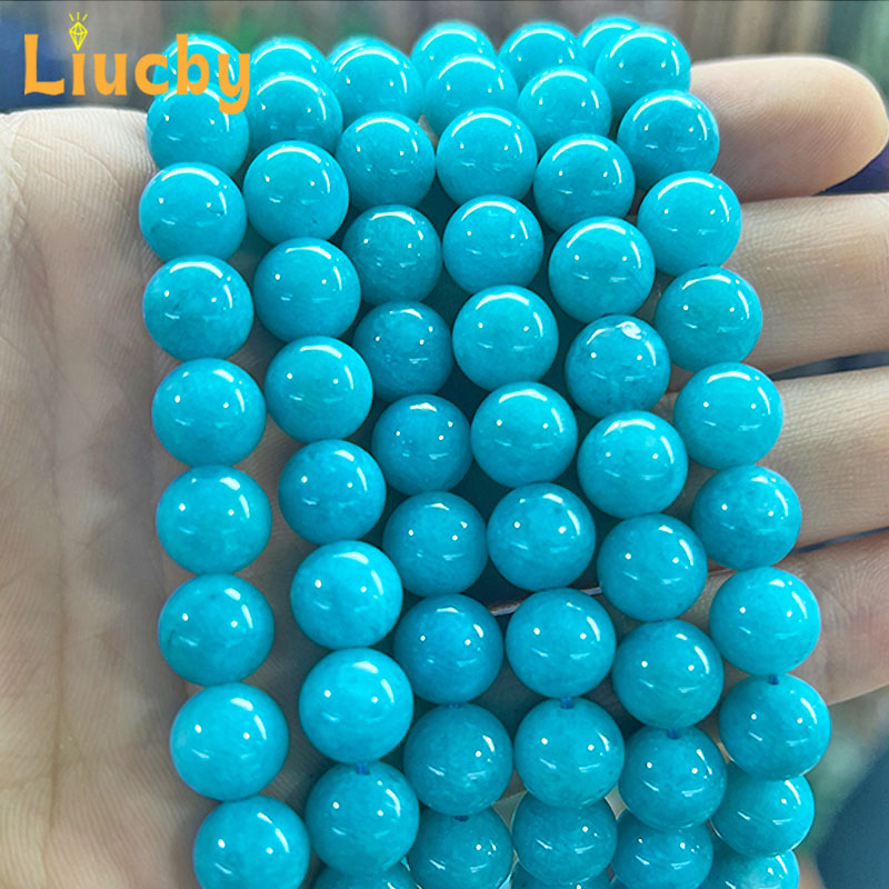 Jewelry Making Amazon - Manik-manik Batu Giok Berwarna Alami Amazon