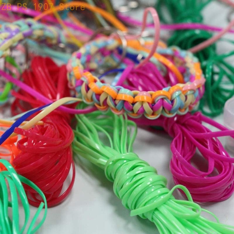 Jewelry Making Classes - 20 Warna Cerah Plastik DIY Gelang