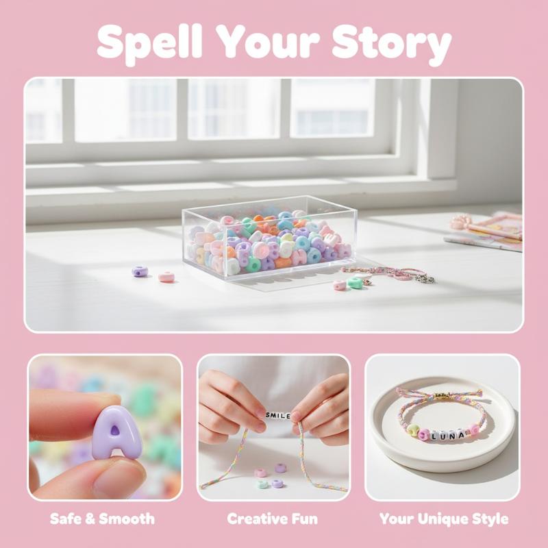 Jewelry Making Classes - Gantungan Huruf Alfabet Resin Baru 26Pcs