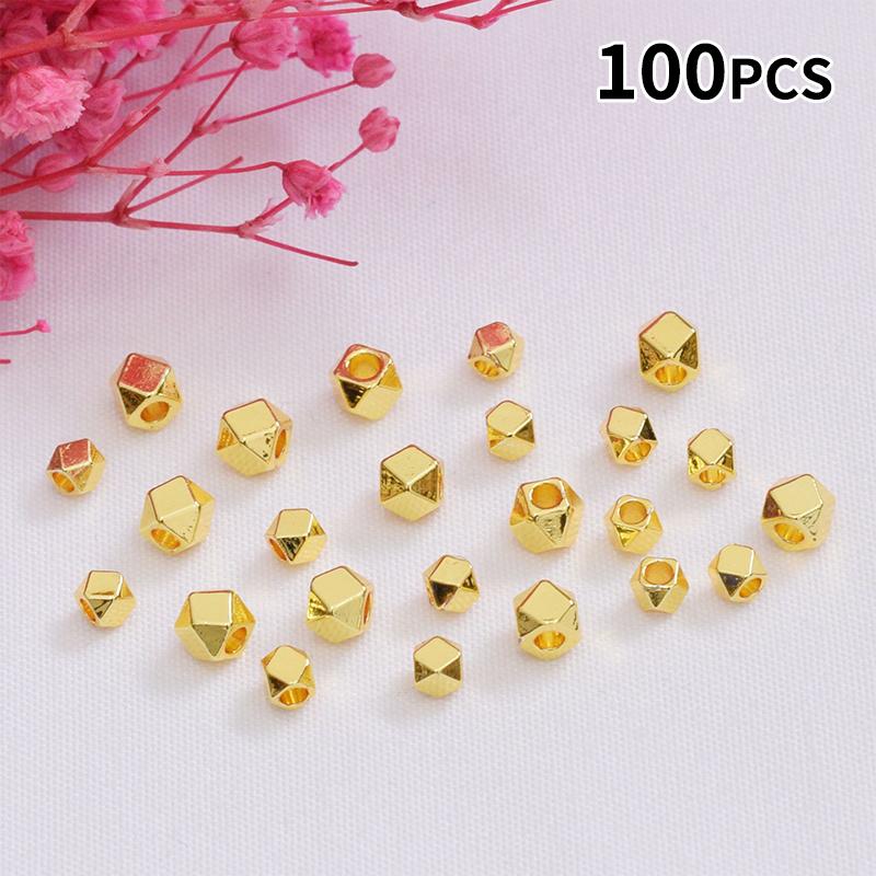 100 Buah Manik-manik Spacer Be - Jewelry Making Classes ulasan dan harga