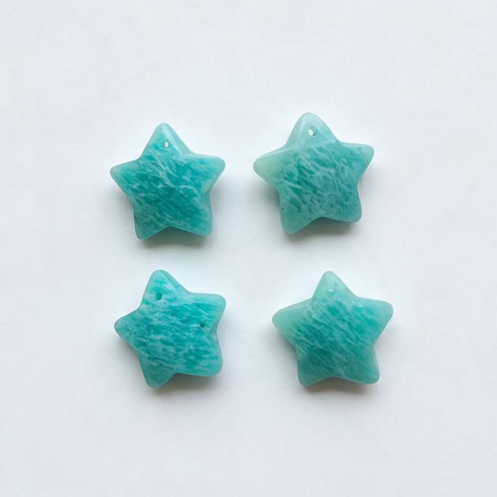 12pcs Liontin Batu Amazon Alam - Jewelry Making Amazon ulasan dan harga