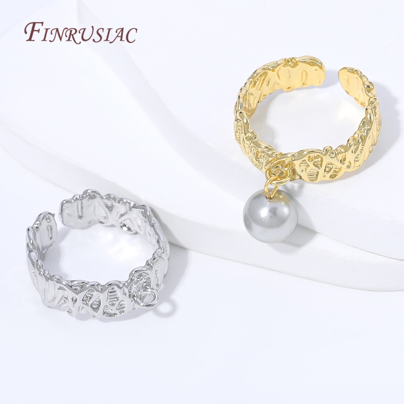 Cincin Dasar Terbuka Berlapis  - Ring Blank Adjustable ulasan dan harga
