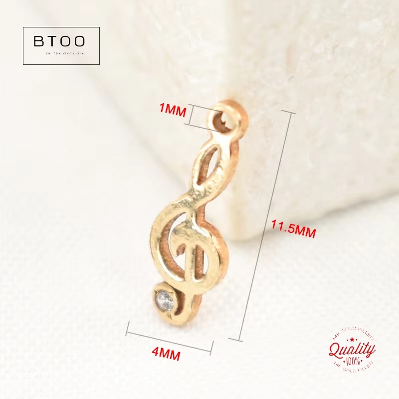 Jimat Catatan Musik Terisi Ema - Jewelry Making Notes ulasan dan harga