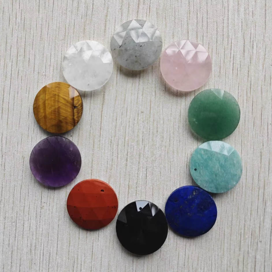 Grosir 6pcs Liontin Bulat Perm - Jewelry Making Amazon ulasan dan harga