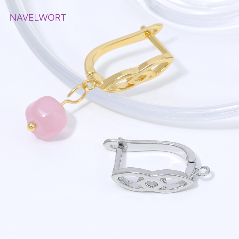 Kait Anting Kuningan Berlapis  - Jewelry Making Items ulasan dan harga
