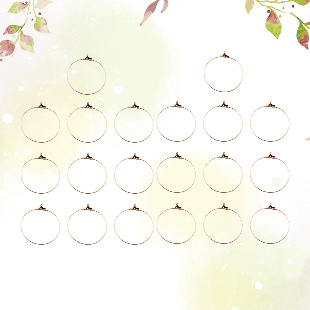 20Pcs Anting Tembaga untuk Mem - Jewelry Making Classes ulasan dan harga