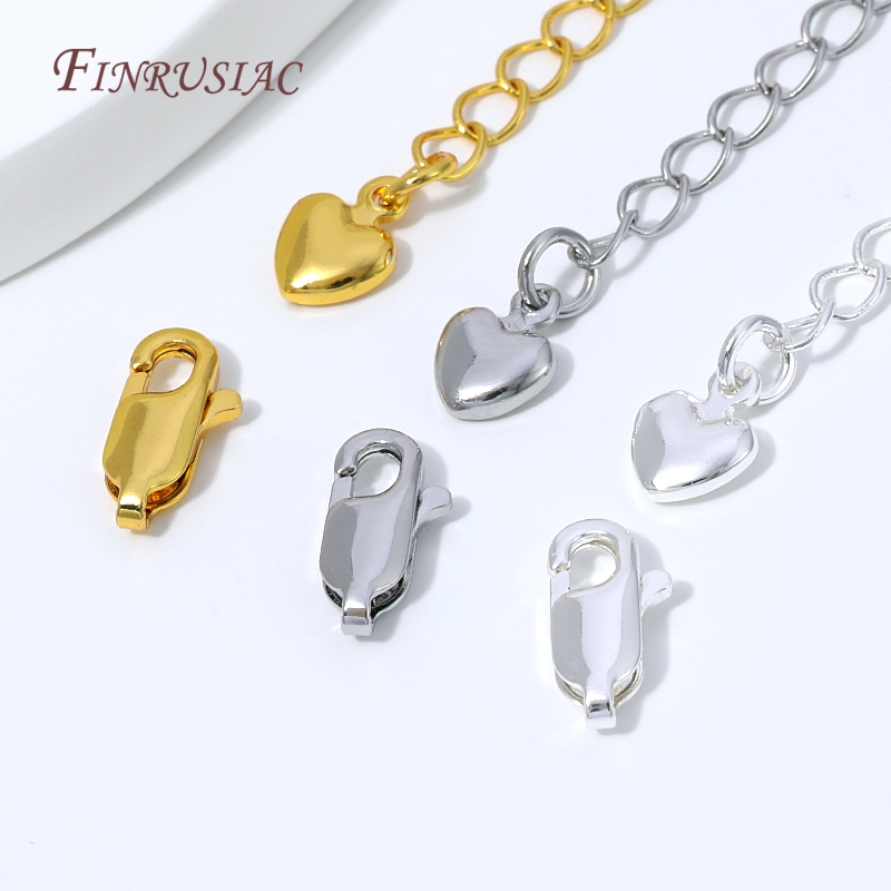 Rantai Ekstensi Lapis Perak Em - Lobster Clasp Silver ulasan dan harga