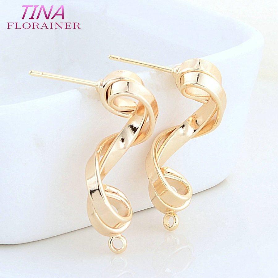 9*27MM 18K warna emas kuningan - Jewelry Making Notes ulasan dan harga