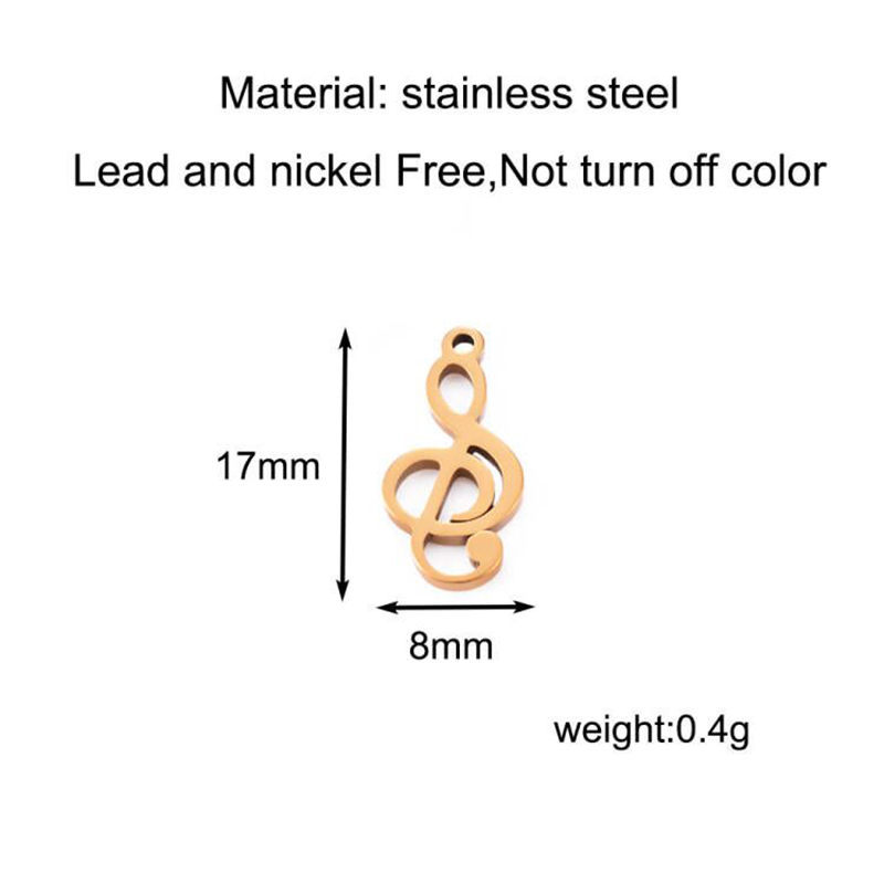 10 Buah Jimat Catatan Musik Li - Jewelry Making Notes ulasan dan harga