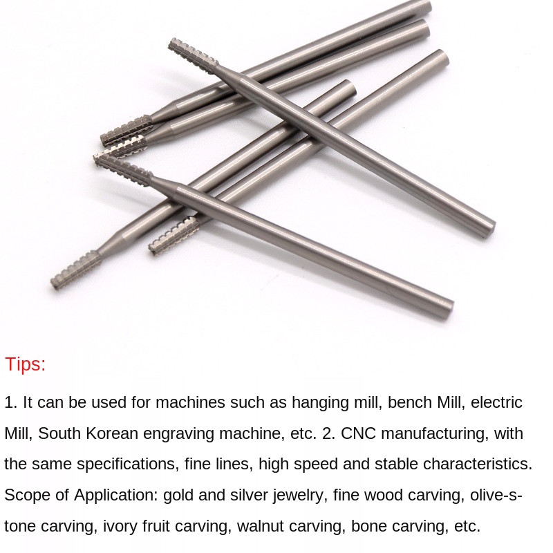6Pcs Alloy Baja Tungsten Burs  - Jewelry Making Rotary Tool ulasan dan harga
