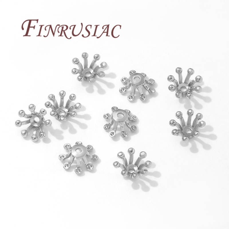 Tutup Manik-manik Berlapis Ema - Bead Cap Flower ulasan dan harga