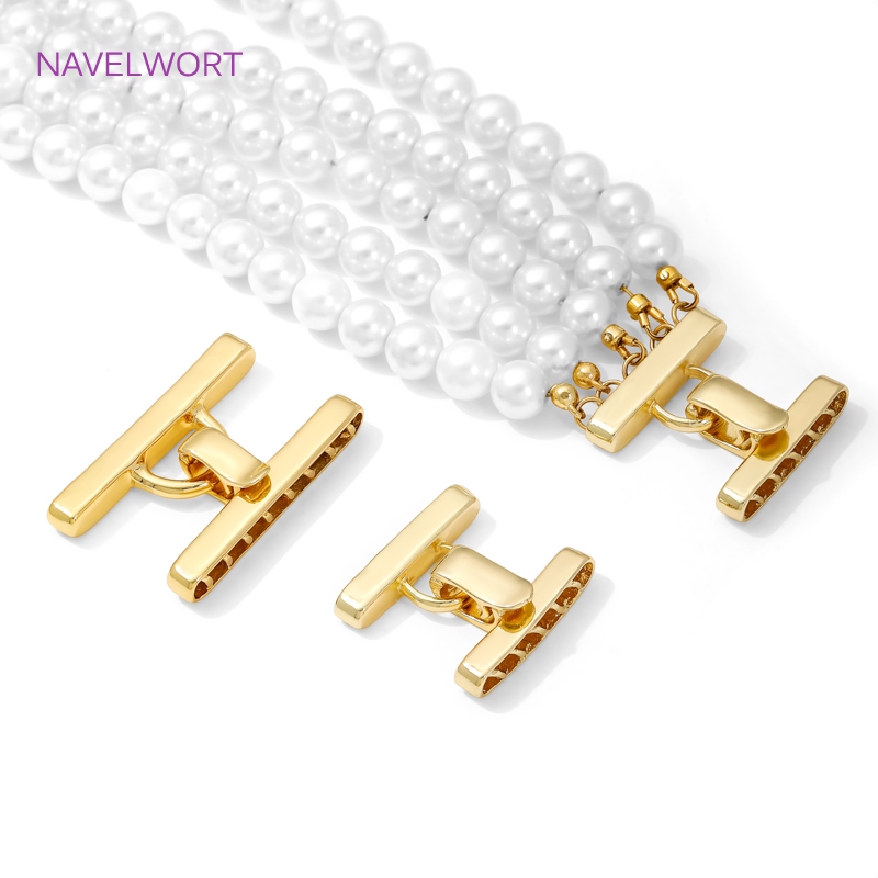Kancing Kalung Multi Untaian L - Jewelry Making Items ulasan dan harga