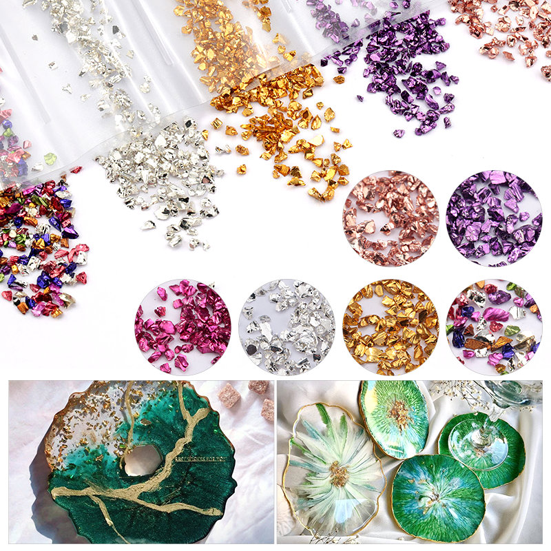 Epoxy Resin logam berwarna-war - Jewelry Making Uv Resin Kit ulasan dan harga