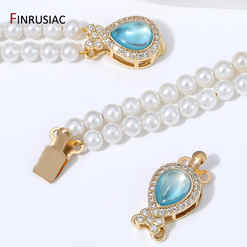 Kancing Kotak Opal Mutiara Ber - Jewelry Making Items ulasan dan harga
