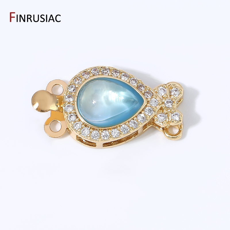 Kancing Kotak Opal Mutiara Ber - Jewelry Making Items ulasan dan harga
