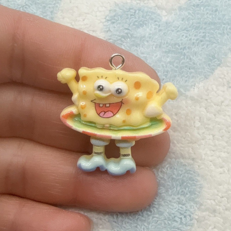 10 buah liontin resin kartun,  - Jewelry Making Factory ulasan dan harga