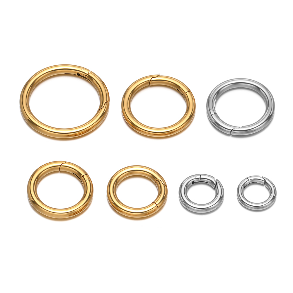 2Pcs/Lot Penjepit Pegas Bulat  - Jewelry Making Factory ulasan dan harga