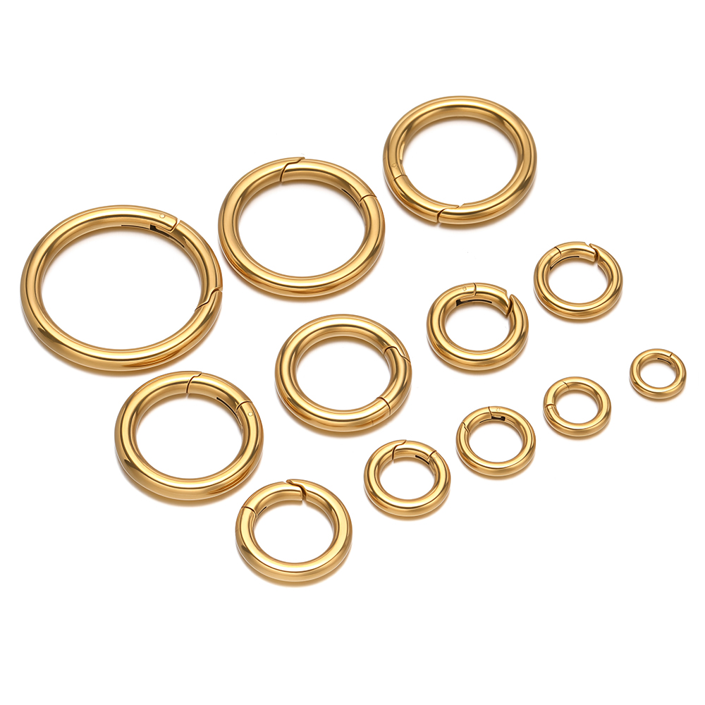2Pcs/Lot Penjepit Pegas Bulat  - Jewelry Making Factory ulasan dan harga