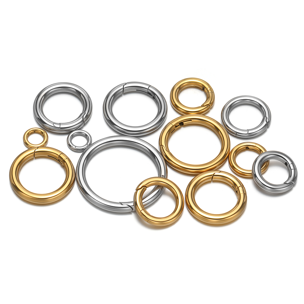 2Pcs/Lot Penjepit Pegas Bulat  - Jewelry Making Factory ulasan dan harga