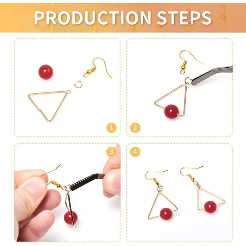 100/500 pcs Aksesoris Pembuata - Jewelry Making Factory ulasan dan harga