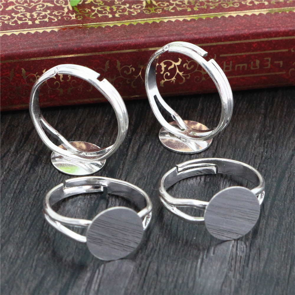 6/8/10/12Mm 10 Buah Pengaturan - Ring Blank Adjustable ulasan dan harga