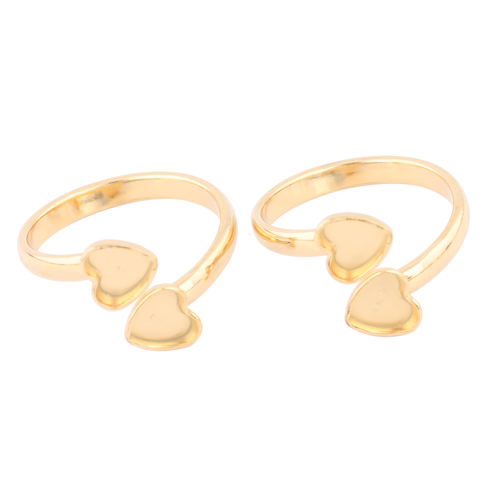 10 Buah Baja Tahan Karat Berla - Ring Blank Adjustable ulasan dan harga