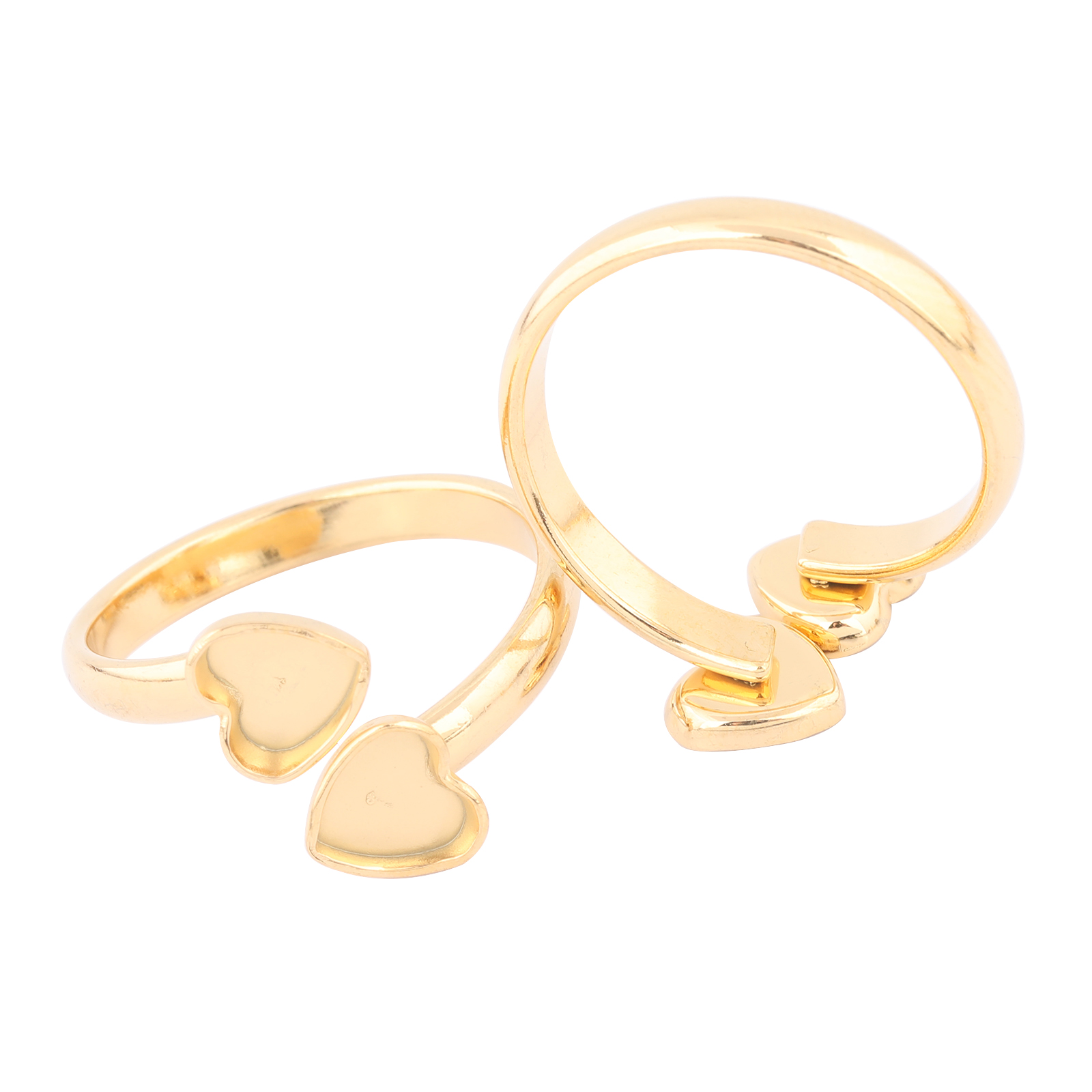 10 Buah Baja Tahan Karat Berla - Ring Blank Adjustable ulasan dan harga