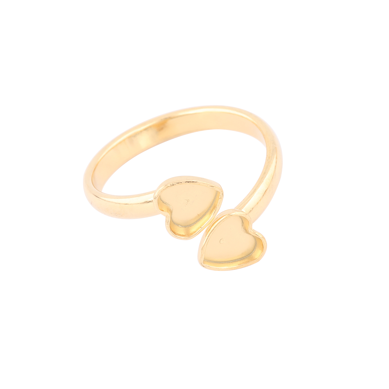 10 Buah Baja Tahan Karat Berla - Ring Blank Adjustable ulasan dan harga