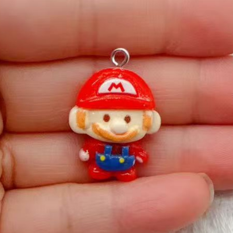 10 buah liontin kartun resin,  - Jewelry Making Factory ulasan dan harga