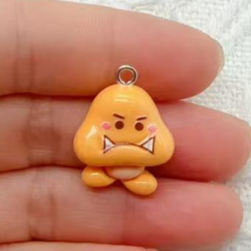 10 buah liontin kartun resin,  - Jewelry Making Factory ulasan dan harga