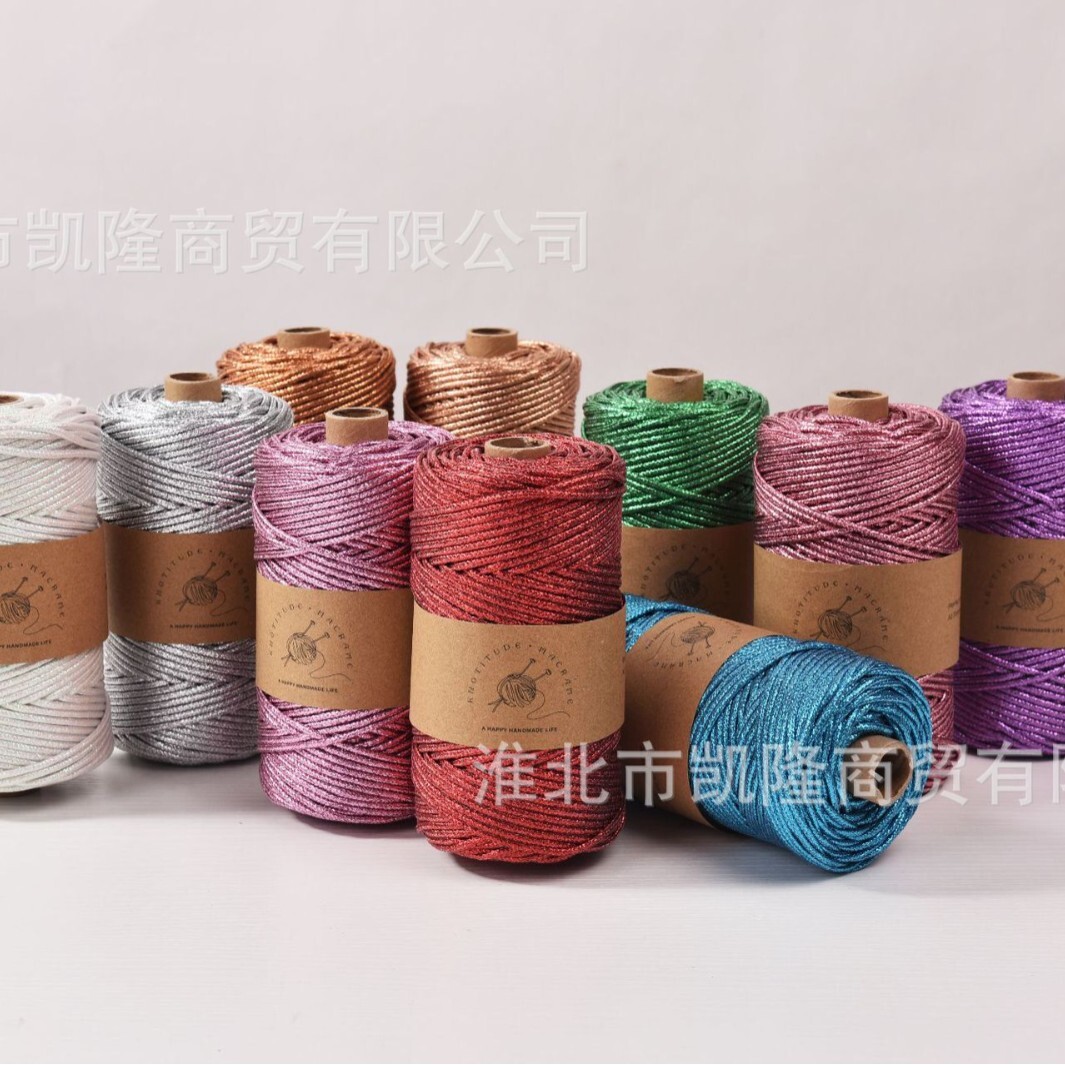 Tali Kepang Metalik Mengkilap  - Jewelry Making Machines ulasan dan harga