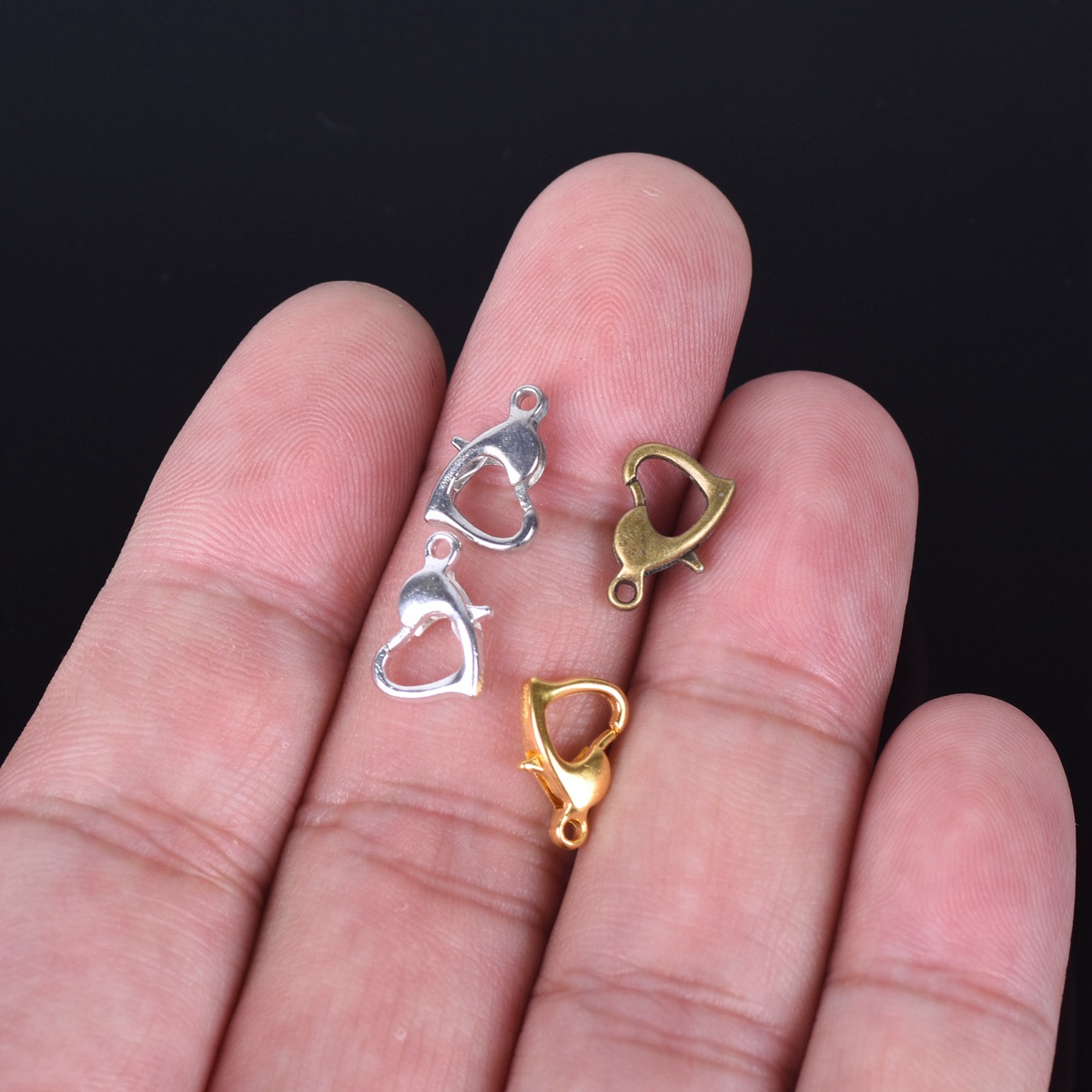 30 Buah 12X8Mm Emas/Perak/Peru - Lobster Clasp Silver ulasan dan harga