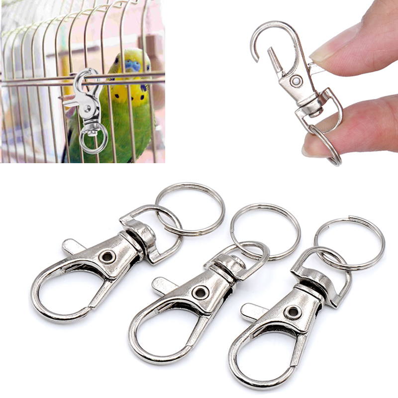 10/20 Buah Gesper Lobster Loga - Lobster Clasp Silver ulasan dan harga