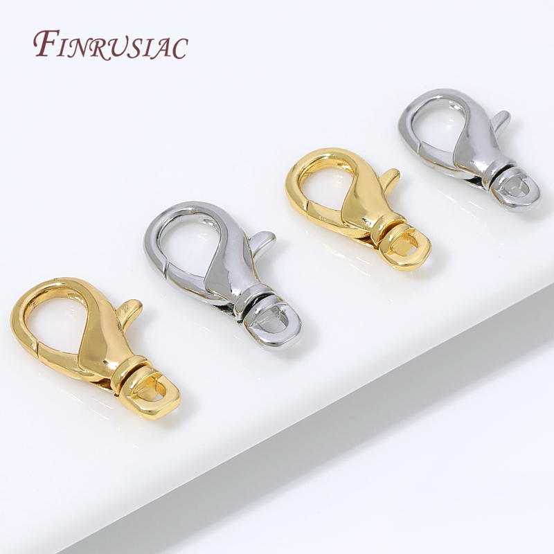 Kancing Lobster Berlapis Emas  - Lobster Clasp Silver ulasan dan harga
